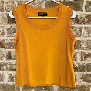 Women’s Gold Size Small Jones New York Dress Tank